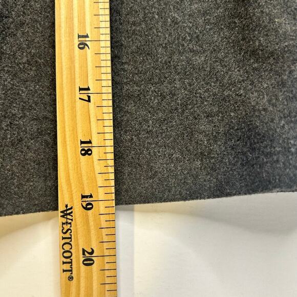 J.crew charcoal gray wool and cashmere blend lined short skirt size 6 - Picture 7 of 7